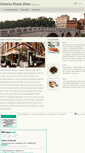Mobile Screenshot of osteriapontesisto.com